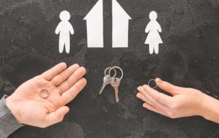 Out of community property divorce