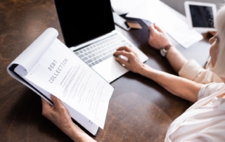 Debt collection letter example