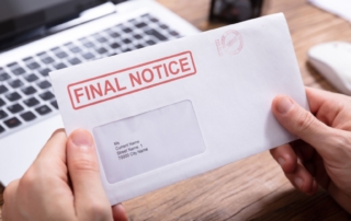 Debt collection letter of demand